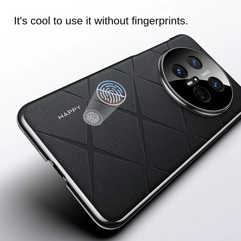 Textured Leather Anti-Scratch & Anti-Fingerprint Phone Case