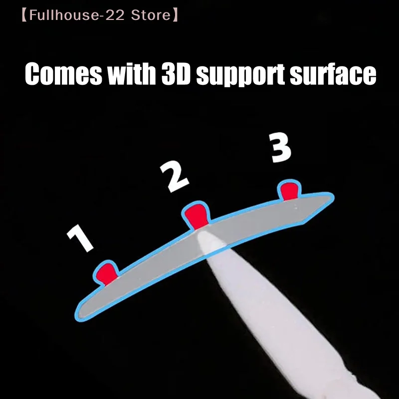 【MAX-22】3D 지원 보이지 않는 이중 눈꺼풀 테이프 자체 접착식 투명 눈꺼풀 스티커 방수 섬유 스티커