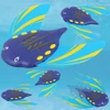 Water Power Devil Fish Toys Pools Accessories Summer Bathtub Beach Underwater Gliders Outdoor Swimming Toy Kid Water Play Gift 6