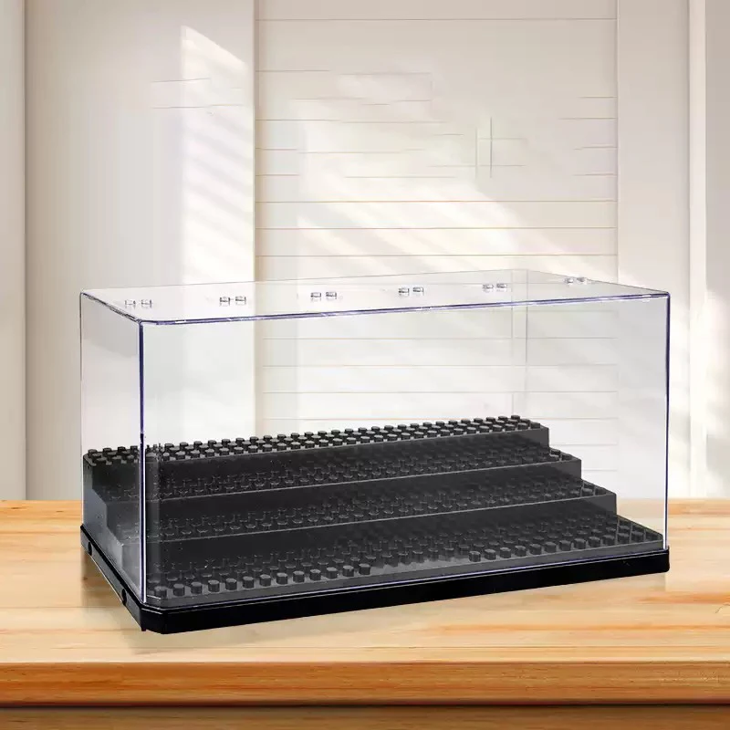 Transposable Mini Doll Showcase Box &ndash; Compatible with Brick Toys building blocks toys