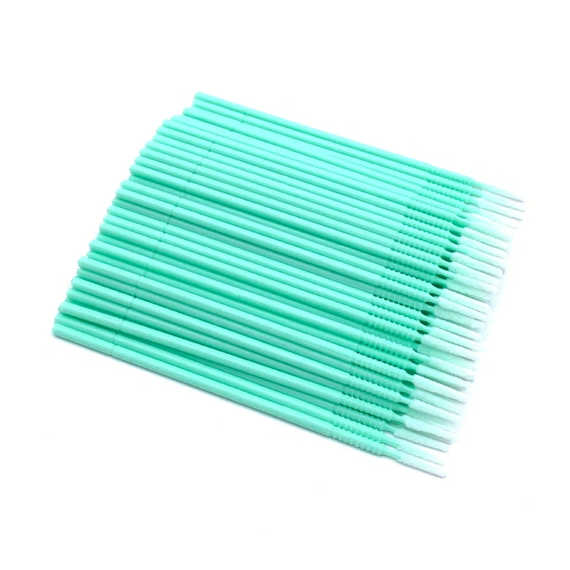 100pcs Bendable Micro Brushes Disposable Microbrush Applicators Eyelash Extensions Glue Cleaning Brush for Lash Extension 6