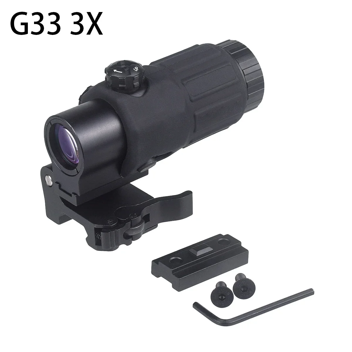 Tactical Eotech 3X Magnifier Unity 2.26 Fast Mount Optics Riser For G33 G43 Scope 558 Holographic Red Dot Sight Riflescope tactical magnifier scope rifle scope