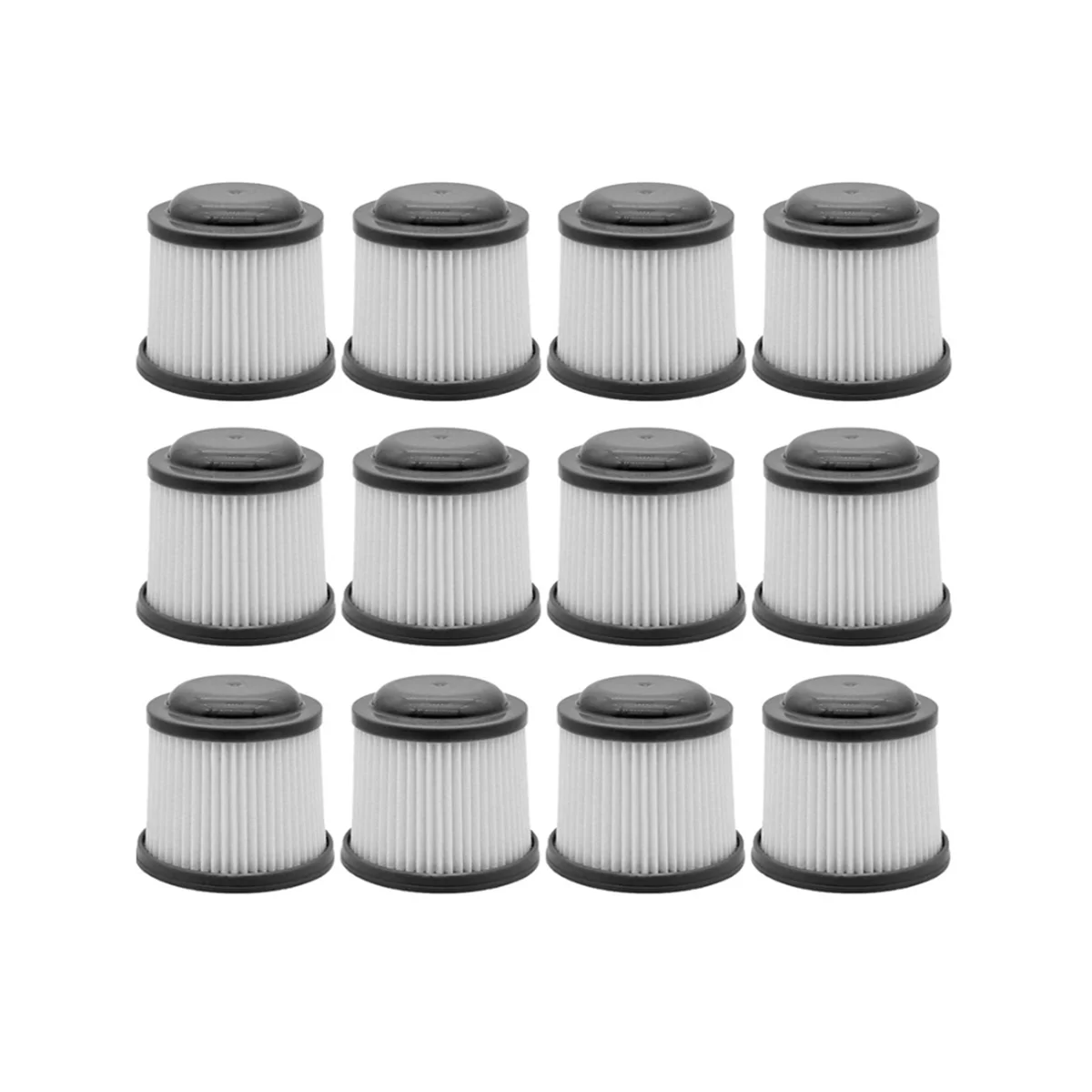 

12Pcs HEPA Filter Net Vacuum Replacement Parts for PVF110 PHV1810 PHV1210 BDH2000PL BDH1600PL BDH2020FLFH BDH1620FLFH