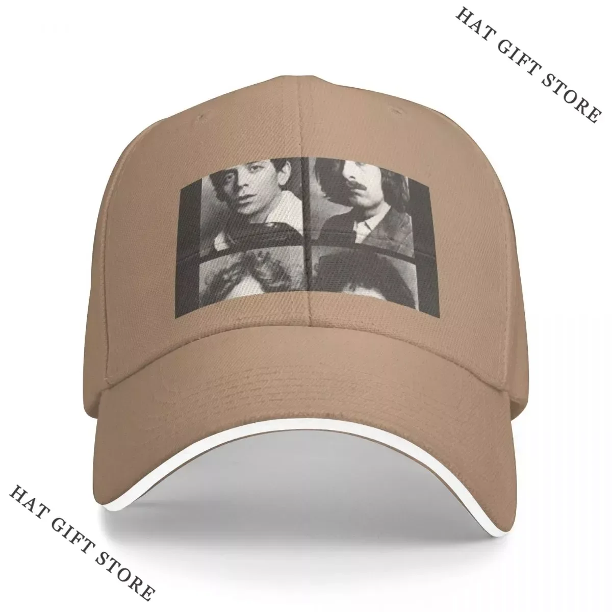 

Hot Velvet Underground Vintage Grey Poster Bucket Hat Baseball Cap Visor Bobble hat Rugby trucker hats for men Women's