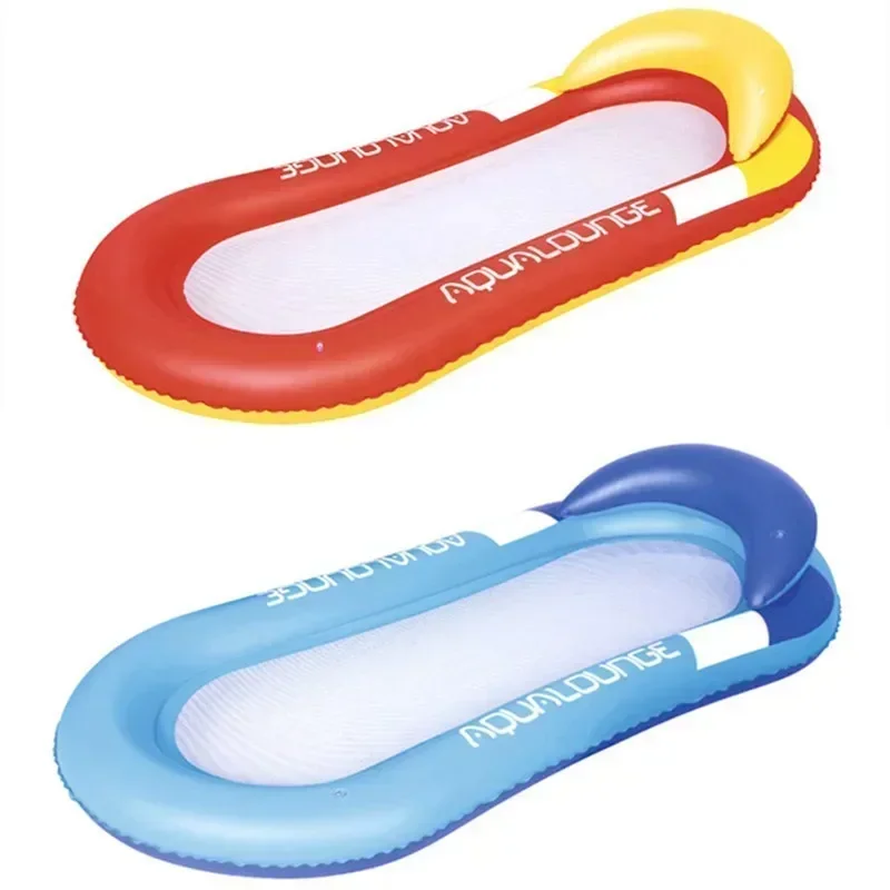 Inflatable Float Hammock Foldable Outdoor Water Hammock Swimming Air Mattress