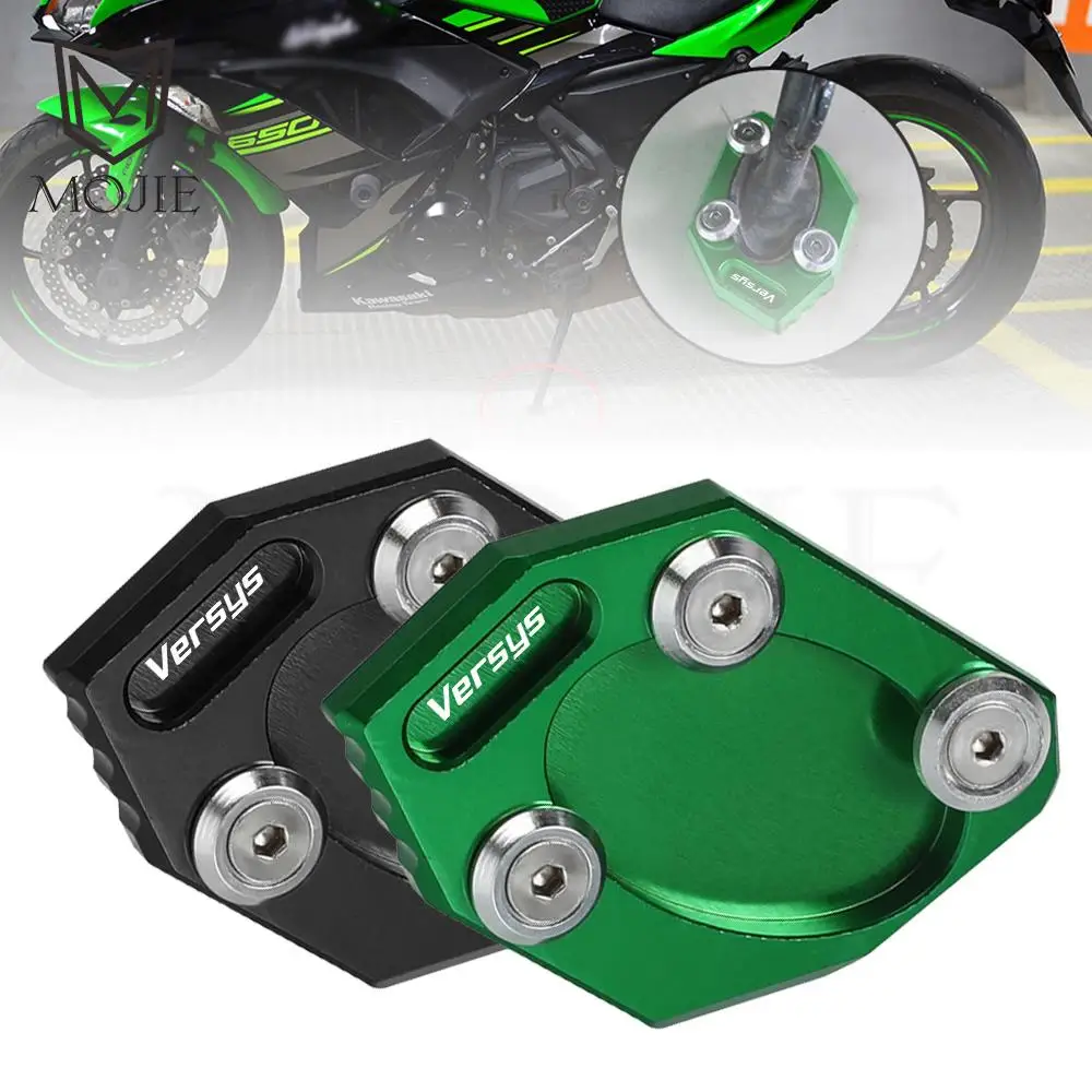

Versys650 2007-2009 Motorcycle Kickstand CNC Side Stand Enlarge Extension For Kawasaki VERSYS Versys1000 Versys 1000 2012-2014