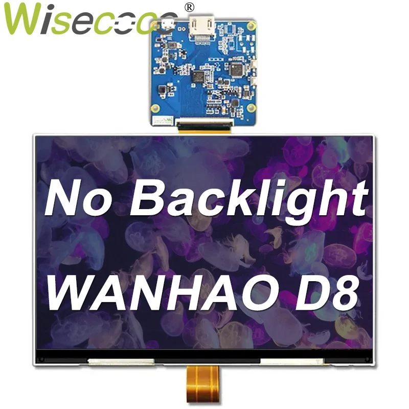 Wanhao Módulo de Tela Lcd d8 Anycubic Photon x Uniz Slash Impressora 3d 8.9 2k Display Lcd - Imagem 6