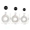 Nordic Vase Circular Hollow Ceramic Flower Vase for Home Living Room Decoration Accessories Interior Office Desktop Decor Gift 4