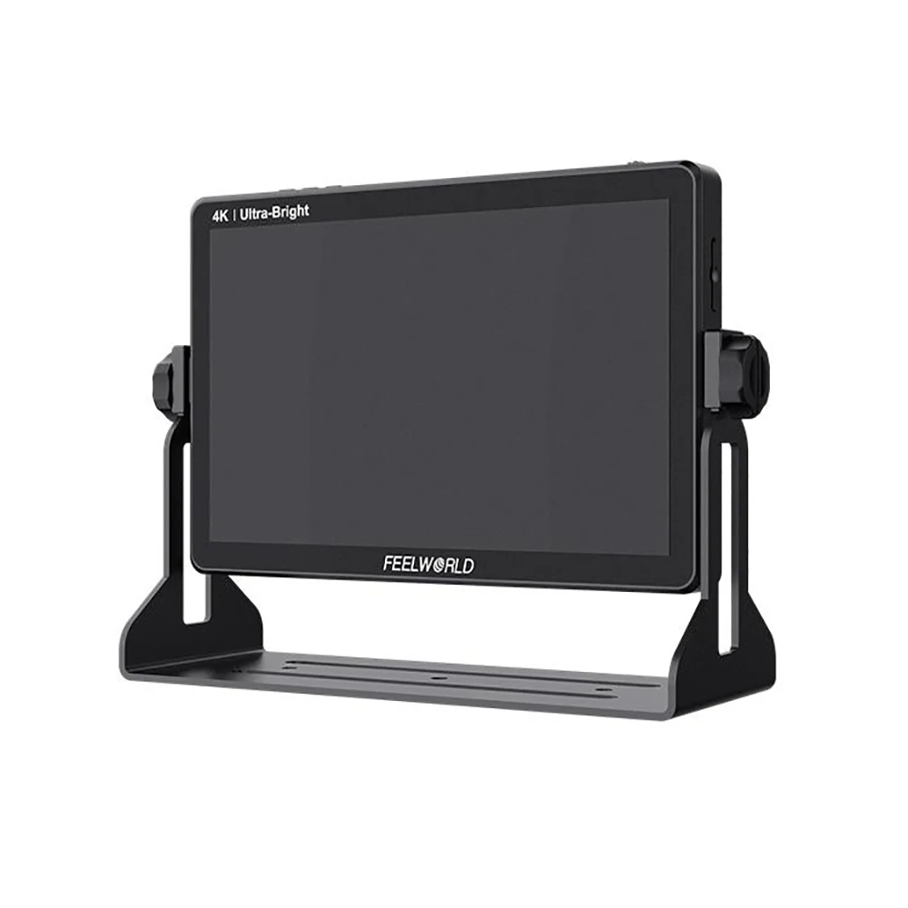 FEELWORLD LUT11S 10.1'' 2000nit IPS 터치 스크린 3DLUT 3G-SDI HDMI DSLR 카메라 모니터(F970 외부 포함) 실외용