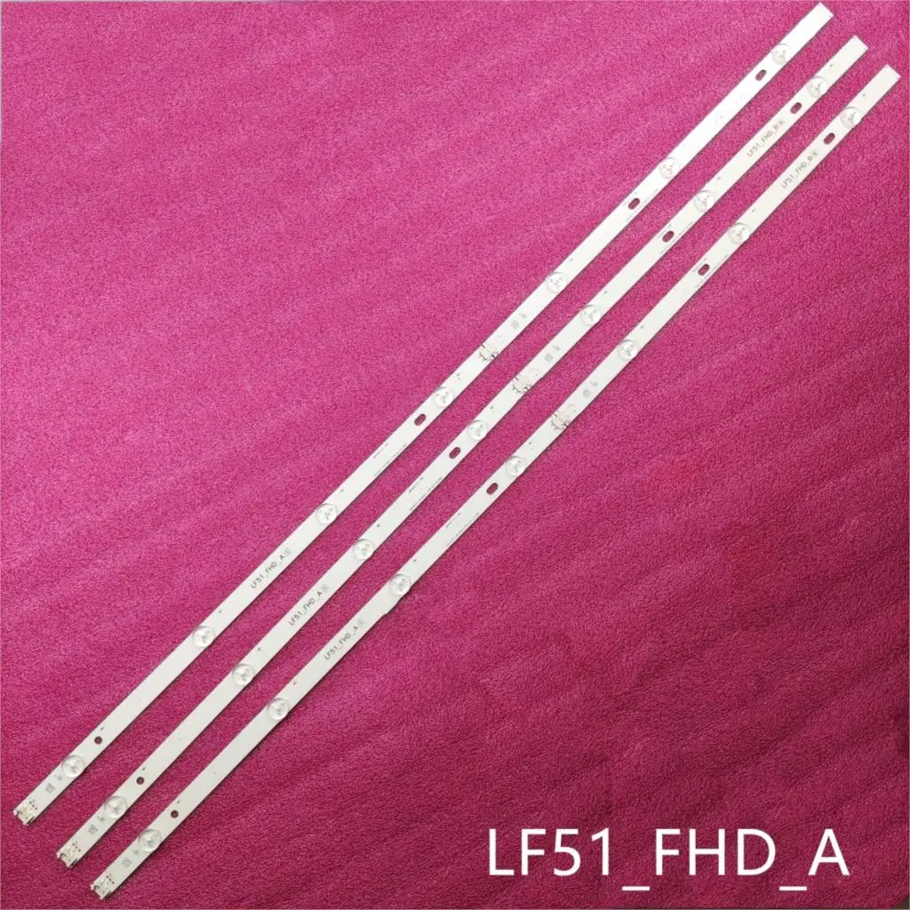 LED Light LED Light Bar LED backlight Strip(6) for 43LF510V 43LF5100 43LH520V 43LH5100 43LJ515V 43LH510V 43LH570V 43LH511T 43LH51_FHD_A B LF51_FHD_A