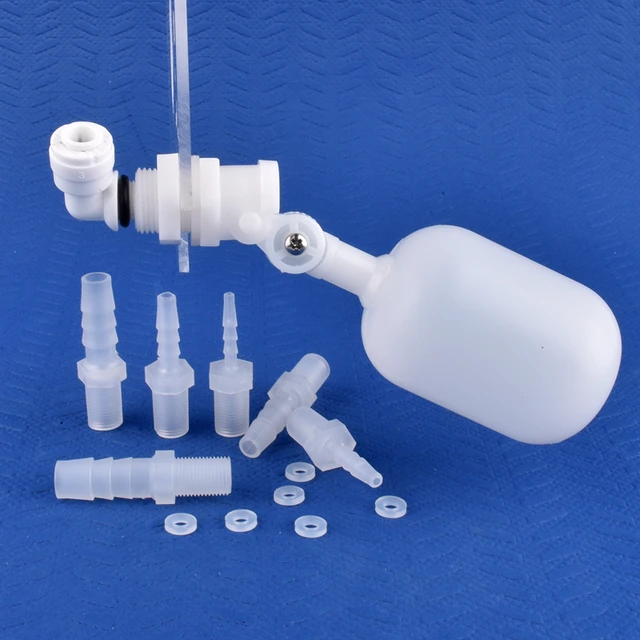 G1/8 "3/8" Golyó Úszószelep 2,8 ~ 9,5 Mm Pagoda Tömlő Csatlakozó Úszóvalvave Akvárium Haltartály Vízhűtő Kakas 1/4 "Cső Könyök - Image 5