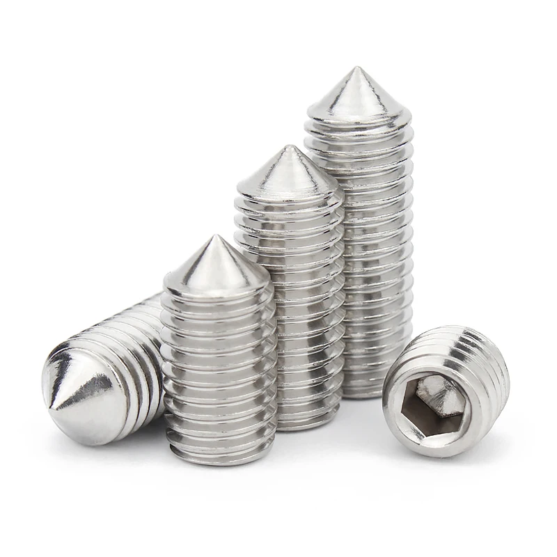 5/10/50 stks M3 M4 M5 M6 M8 DIN915 GB79 304 Rvs Head Hex Hexagon Socket 5/10/50 stks M3 M4 M5 M6 M8 DIN915 GB79 304 Rvs Head Hex Hexagon Socket