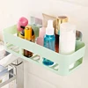 Hot Sale Adhesive Storage Rack Bathroom Accessories Corner Shower Shelf Kitchen Bathroom Shelf Home Decoration 5