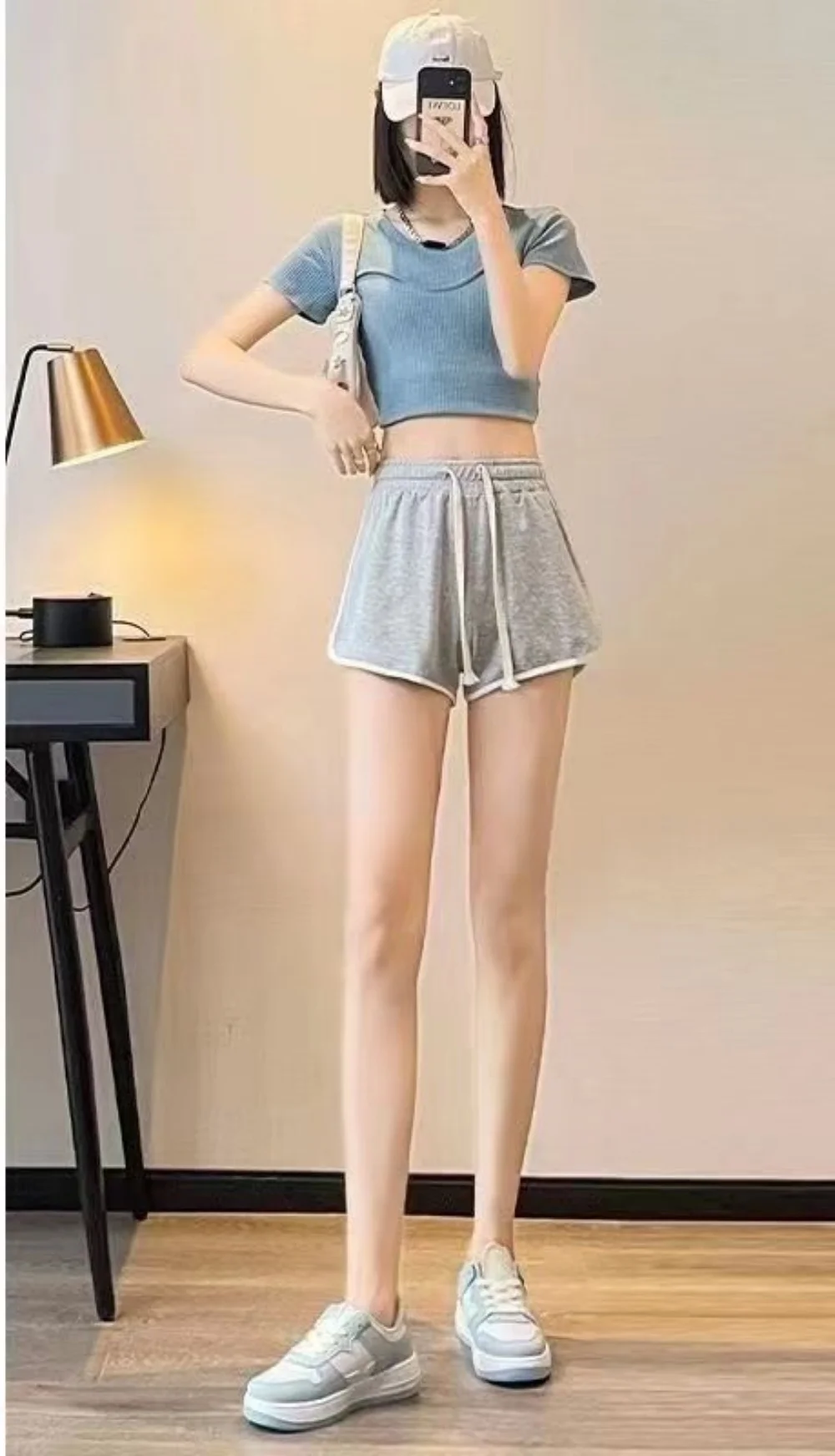 Women's Shorts Casual Summer Comfy Elastic High Waist Running Shorts With Pockets for Women Women's Summer