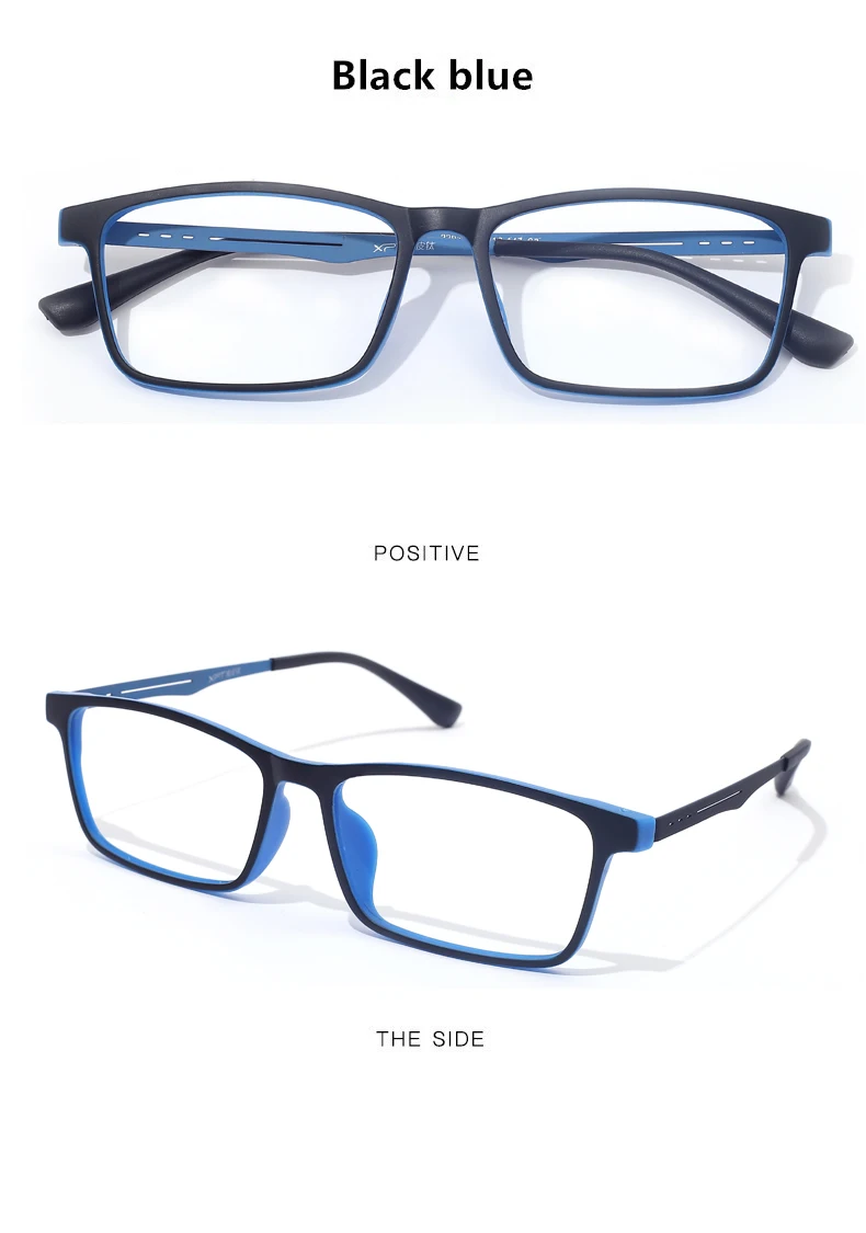 Hochwertige ultraleichte Titanlegierung Anti Blue Ray Lesebrille für Mann Frau Hyperopie Presbyopie Brille +100 +200 +250 – Detail 10