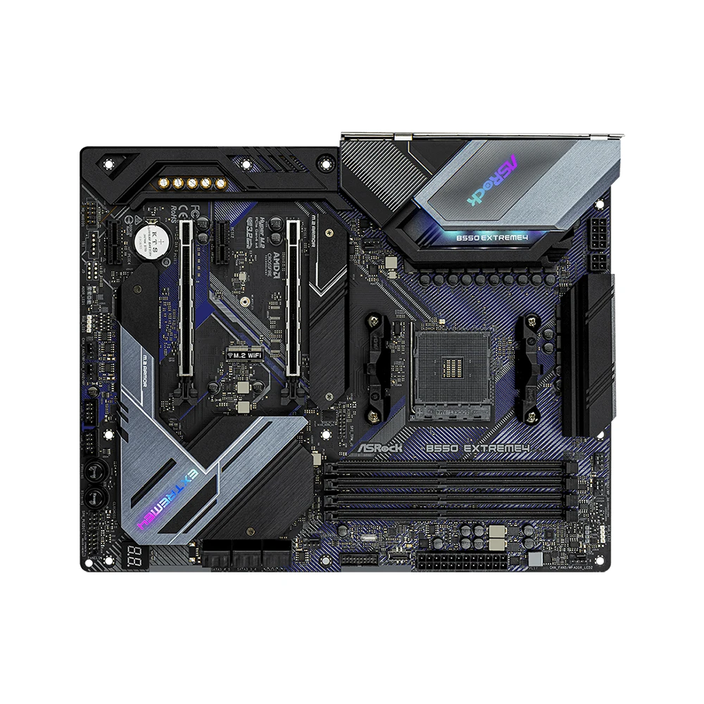 ASRock B550 EXTREME4 Motherboard Support Ryzen 5600X 5600G R7