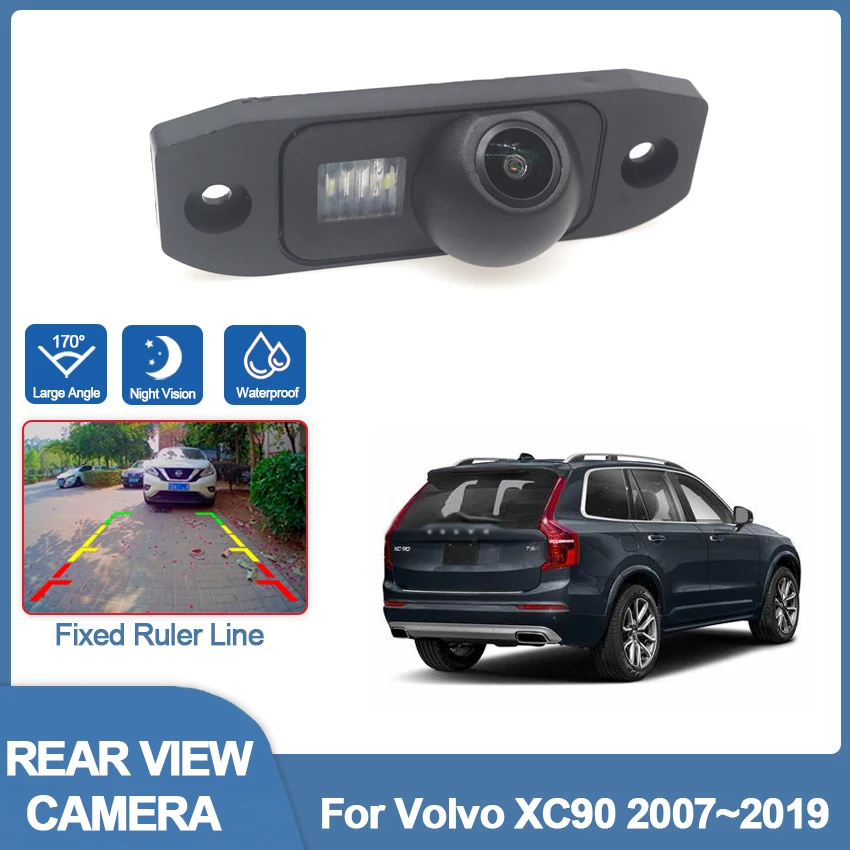 

CCD HD Fisheye Rear View Camera For Volvo XC90 2007 2008 2009 2010 2011 2012 2013 2014 2015 2016 2017 2018 2019 Car Monitor