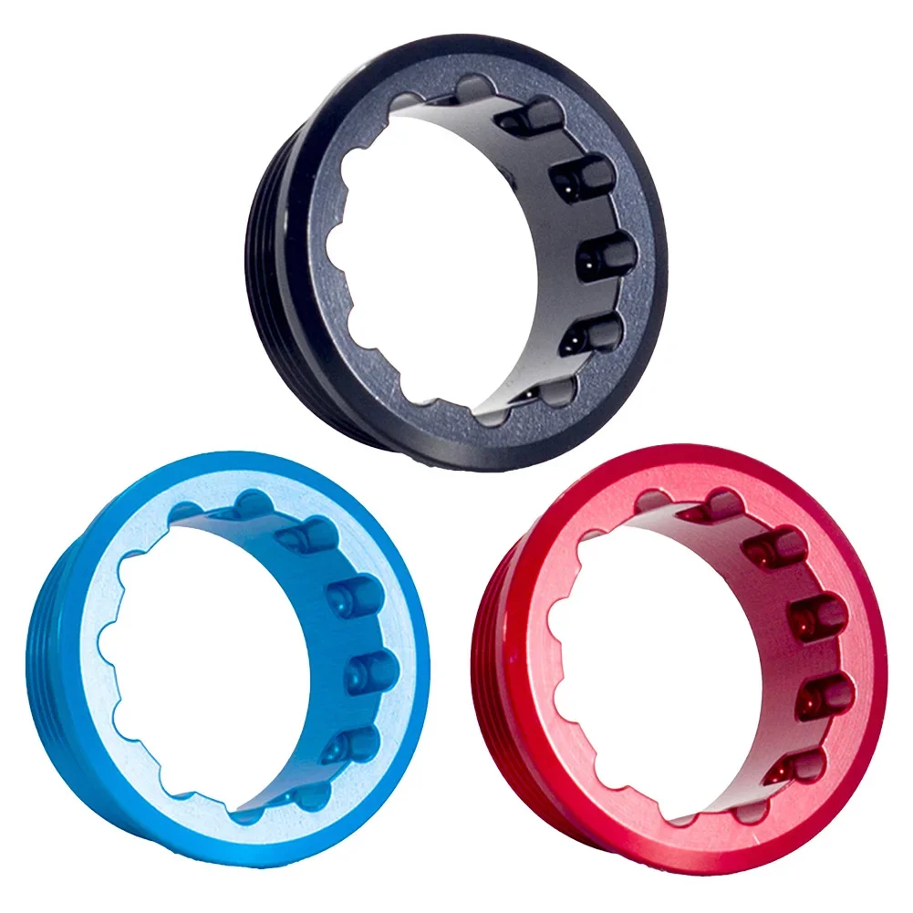 Bicycle Bike MS12 Speed Freewheel Lock Cover Hub Body For M6100 M7100 8100 Cassette Cover Lock Ring Fixing Bolt Accessorie bike freewheel