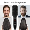 Hair Straightening Comb Electric Beard Straightener Brush Anti Scald Professional Hair Styling Tool for Men and Women 3