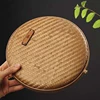 Tea Storage Basket Handmade Bamboo Pu 'Er Tea Storage Basket Box Chinese Style Gift Box Living Room Furniture Decoration 6