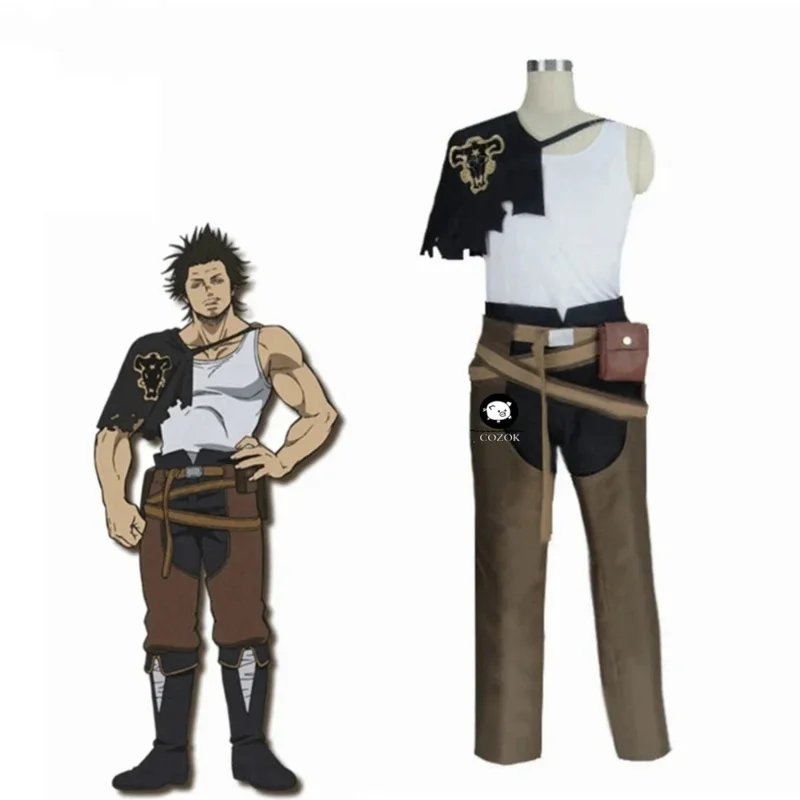 

Anime Yami Sukehiro Cosplay Costume Halloween Uniform Full Set Any Size