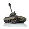 HENG LONG 1/16 7.0 Customized King Tiger RC Tank 3888A Barrel Recoil Metal Tracks Wheels Tiger II Steel Gearbox Bearing TH19745 5