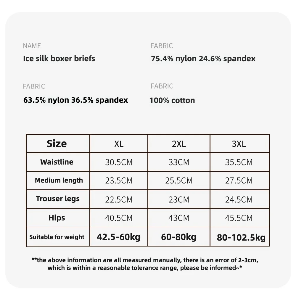 Mode frauen Höschen Set Pack Sport Unterwäsche Frau Eis Seide Plus Größe Dessous Sexy Slip Boxer Unterhose Nahtlose Boxer – Detail 1