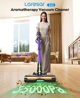 Laresar X11 aspirateur sans fil 550W 55KPA puissance d'aspiration portable maison intelligente tasse à poussière 60 minutes d'autonomie 3 pièces ensemble de filtres Hepa 2