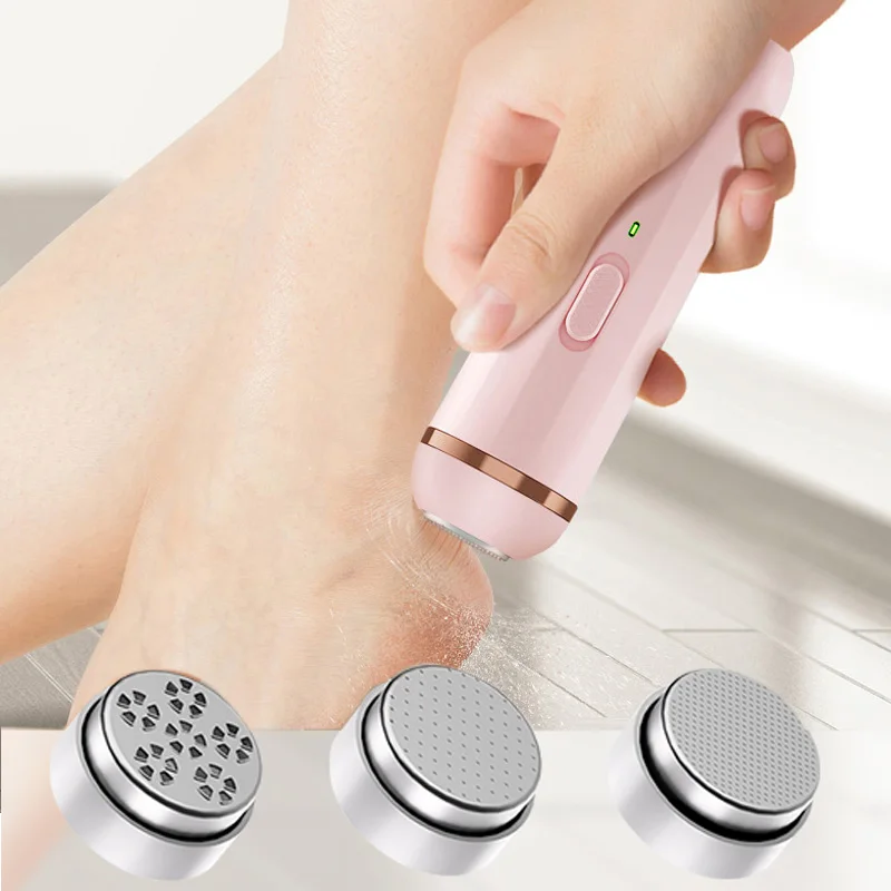 Professional Electric Feet Callus Removers Rechargeable Portable Electronic Foot File Pedicure Tools Electric Callus Remover Kit