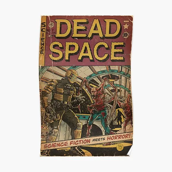 Dead Space Fan Art Comic Cover Poster Wall Funny Decoration Picture Print Home Decor Murale Painting Modern Vintage Art No Frame