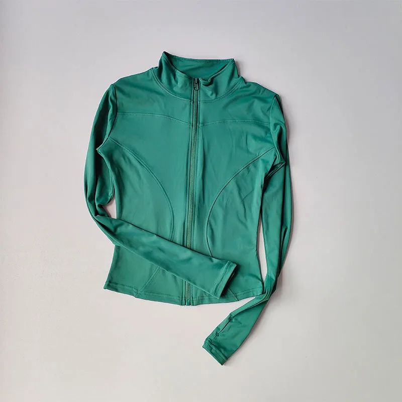 Outdoor Sports Long Sleeved Women Slim Yoga Clothes Quick