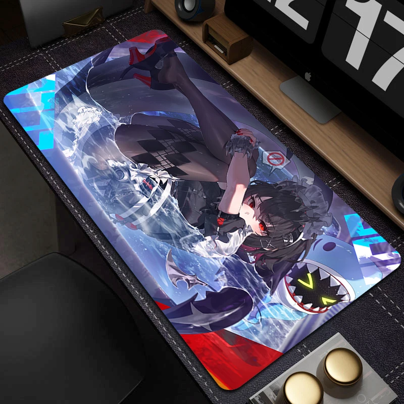 Zenless Zone Zero Jane Doe Gaming Mousepad Gamer Non-Slip Computer Desk Mat HD Print Desk Pad