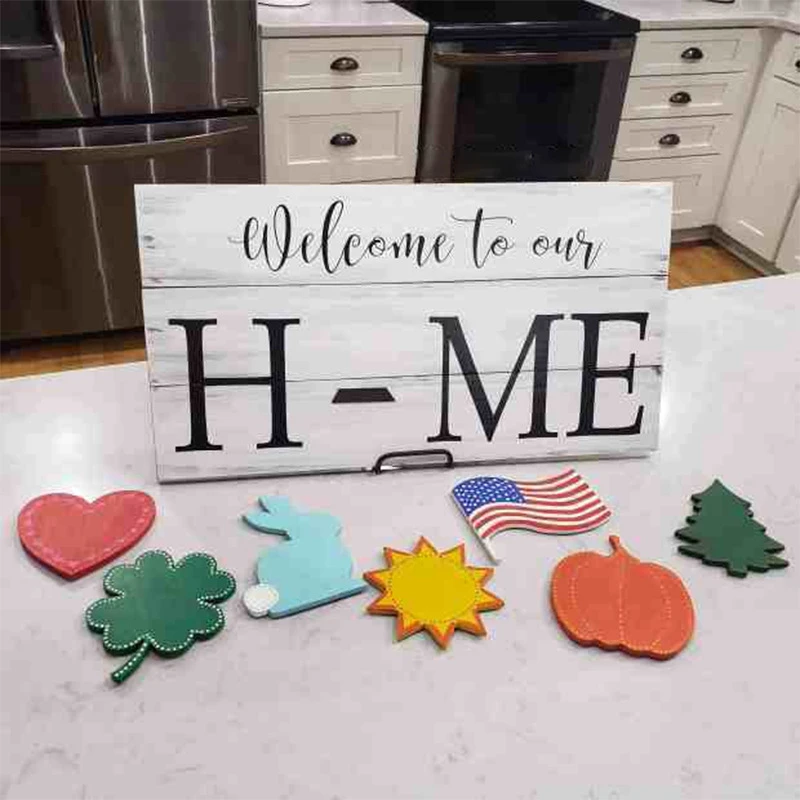 Welcome Door Wooden Sign Plaques Please Take Off Living Room Decor Your Shoes In Garden Pub Club Hanging Home Signs Decorative