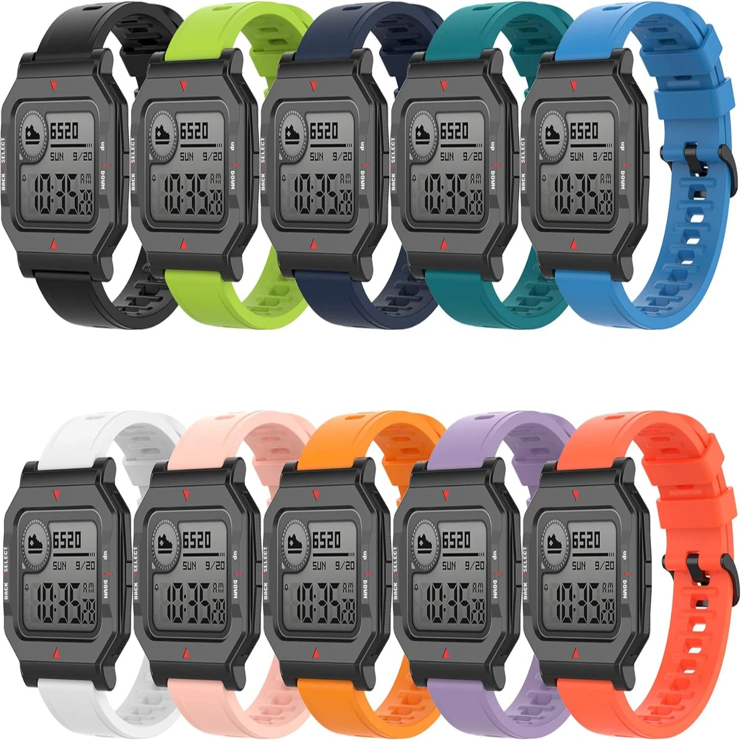 Comfortable and Durable Soft Silicone Replacement Band for Neo Smartwatch, Compatible with Neo Smartwatch, Stylish and Reliable