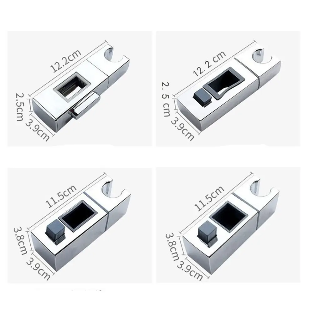 Adjustable Plastic Shower Head Holder for Bathroom