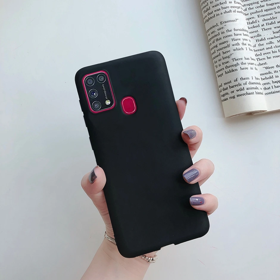 Soft Silicon TPU Plain Phone Case Back Cover