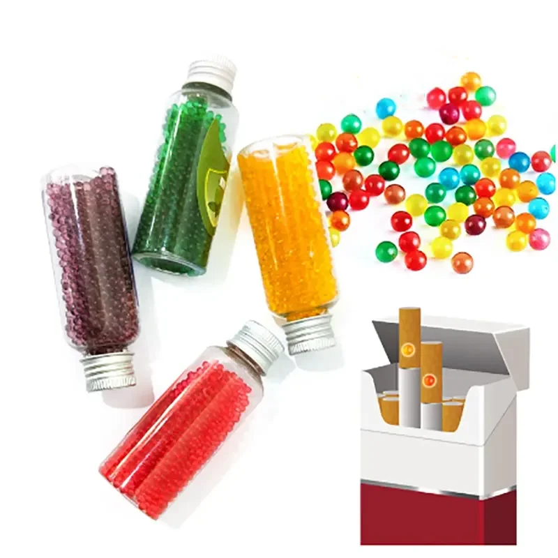 1000Pcs Tobacco Mixed Fruit Flavor Ice Mint Beads Popping Capsule Cigarette Filter Ball Cigarette Holder Accessories For Smoking