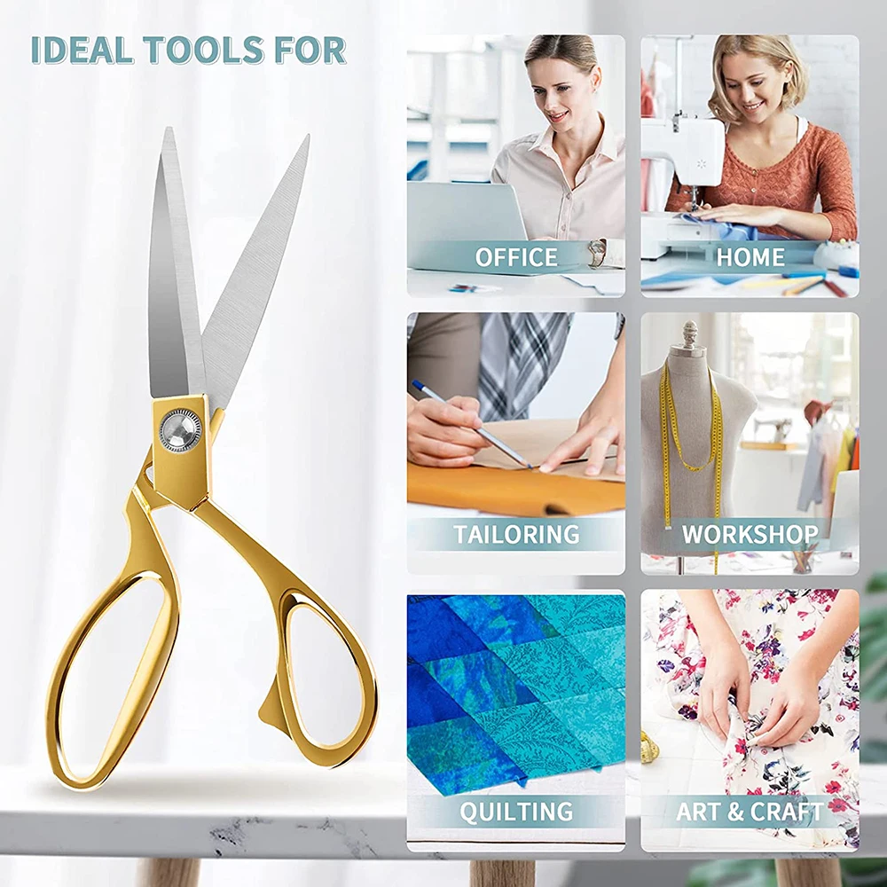 Pen Fabric Scissors, Heavy Duty Sewing Scissors, Premium Tailor Scissors  9.5 Inches - AliExpress