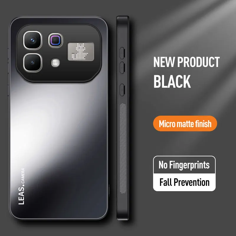 Luxury Matte Rotating Magnetic Phone Case with Shockproof & Anti-Fingerprint Features