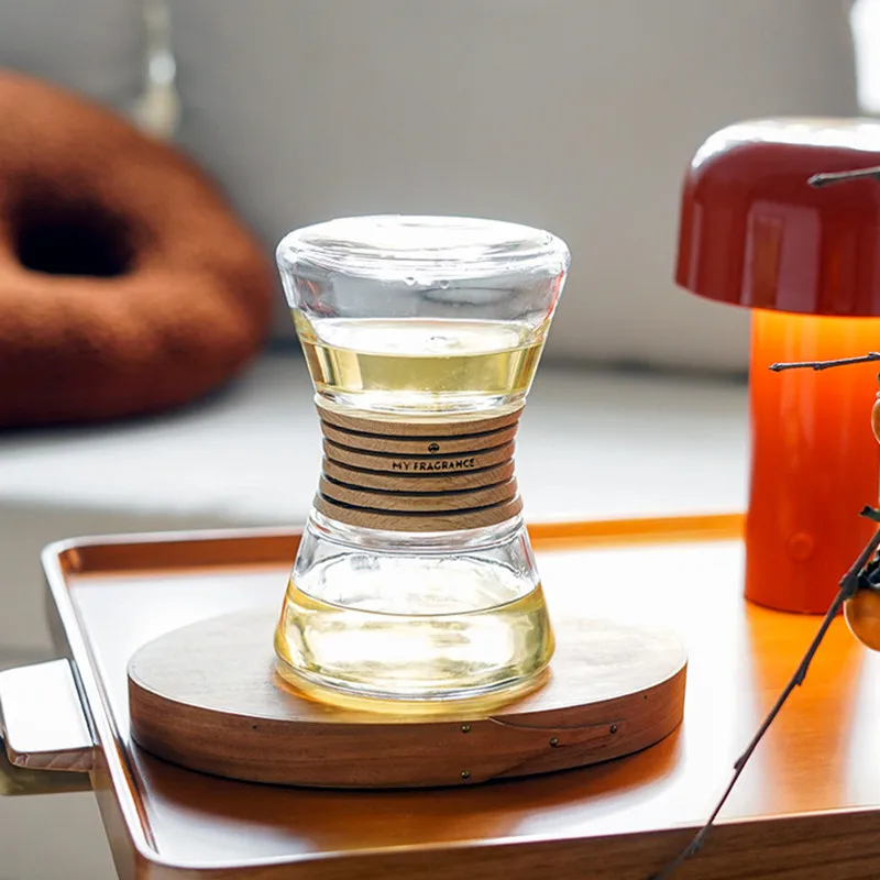 Waterless Aroma Diffuser Glass Essential Oils Nebulizer Diffuser Electric Scent Machine Fragrance Aromatherapy Diffuser For Home 2