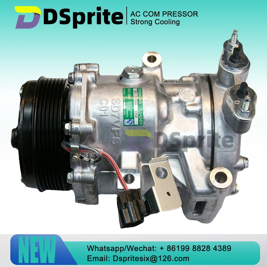 Sd7V16-1058 8103100Bh01 Compressore Ac Per Changan Cs75 Cs55 C301 Cs95 1.5T Condizionatore D'Aria 8103100-Bh01