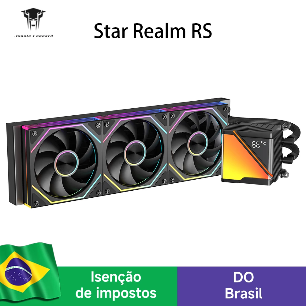 Watercooler 360mmJungle Leopard Star Realm Rs