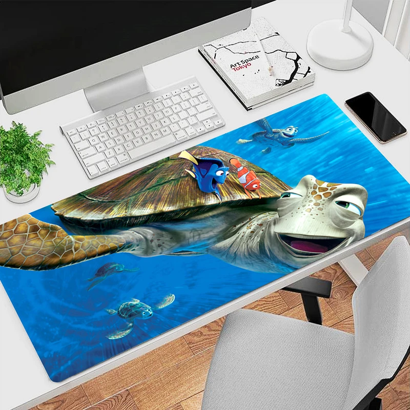 Cartoon Anime Kawaii Mouse Pad Laptop Trovare Nemo Accessori Da Gioco Mousepad Computer Lock Edge Gamer Cabinet Desk Mat Tappeto