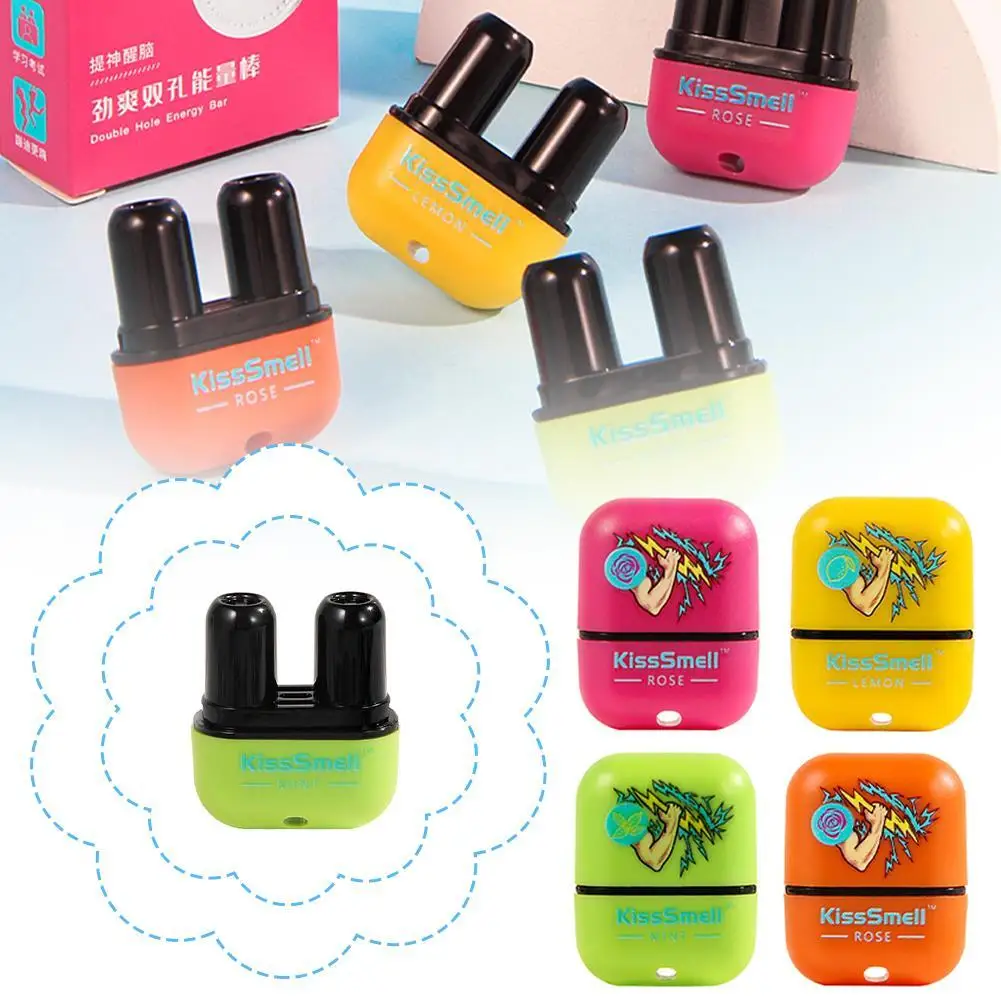 Nasal Stick Inhaler Double Hole Portable Aromatherapy Stick