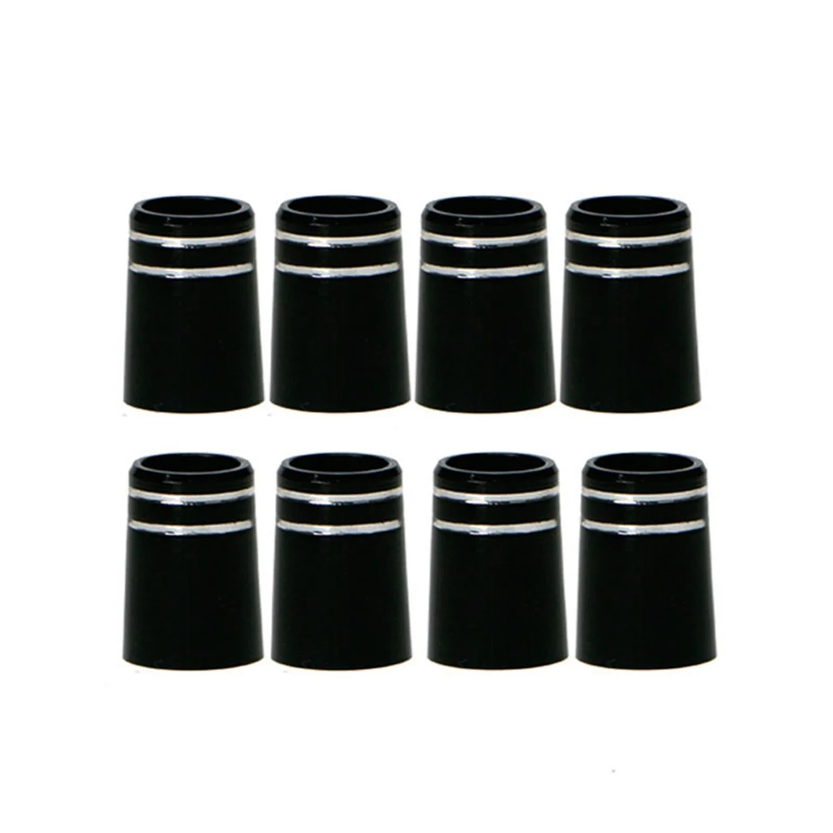 10pcs Golf Ferrule with Double Chrome Ring for Driver & Fairway Wood & Iron Golf Accessories Type 7: 9.5x19x13.6mm
