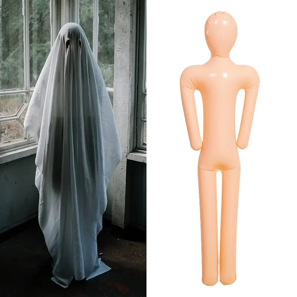 1PC Full Size Inflatable Body Mannequin PVC Inflatable Mannequin Cosplay 4.9ft Halloween Costume Prop Decoration Inflatable Mannequin