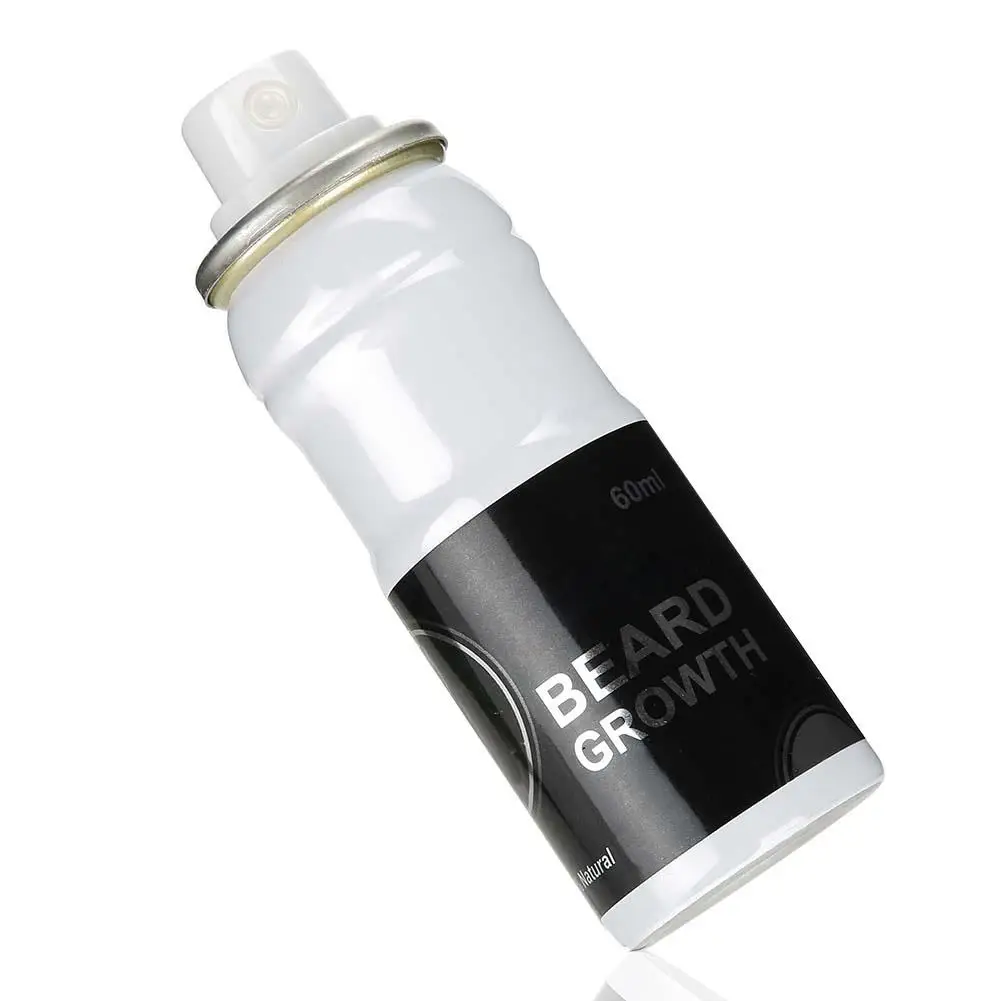 Organic Beard Growth Spray 60ml Boost Beard Thickness & Health for Men