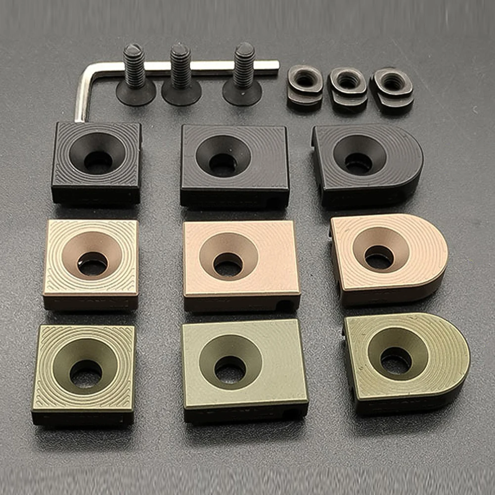 Tactical 3PCS Arson Machine Cable Management MLOK WireGuide System For M300 M600 PEQ Flashlight Switch Cable Clip