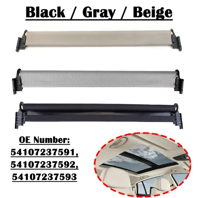 Sunroof Curtain Cover For BMW F07 GT5 528i 535i 550i GT 54107237590 54107237591 54107237592 car sunroof cover