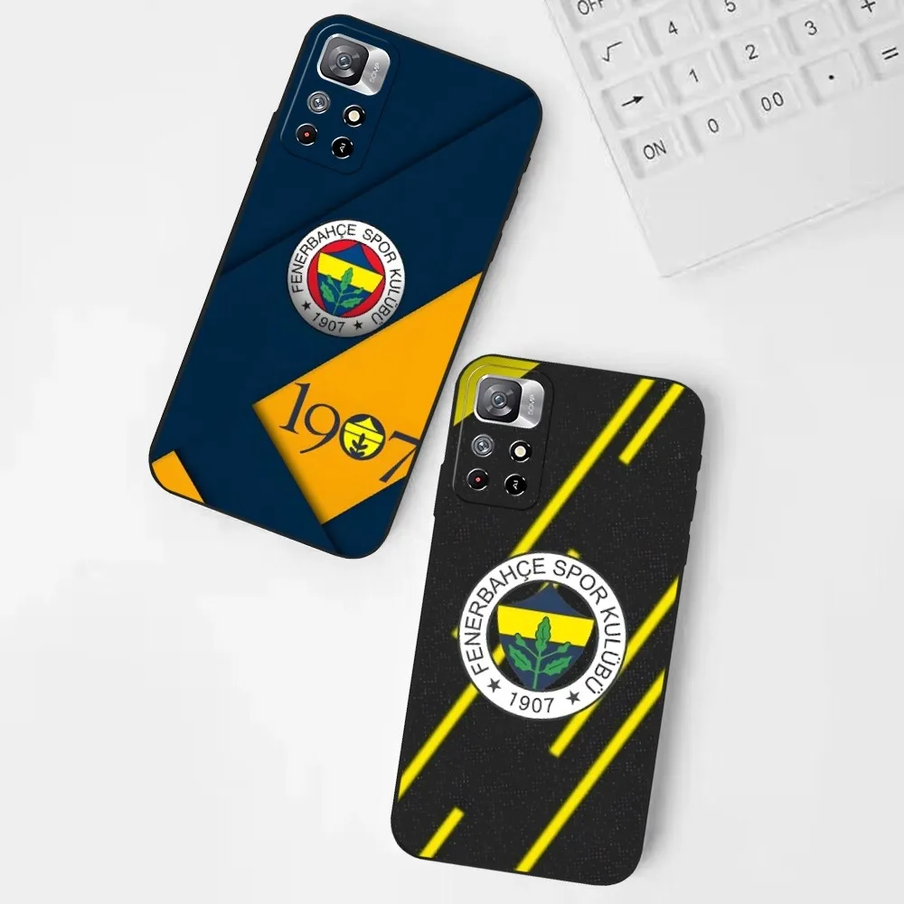 T-Turkey F-Fenerbahce Football Phone Case for Xiaomi redmi 10 11 12 13 lite pro ultra x tpro sultra spro s  5g  protective case